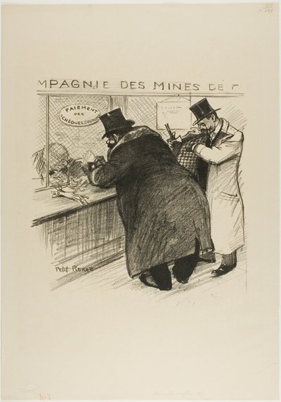 Opportunistinen enemmistö tekijältä Théophile Alexandre Pierre Steinlen