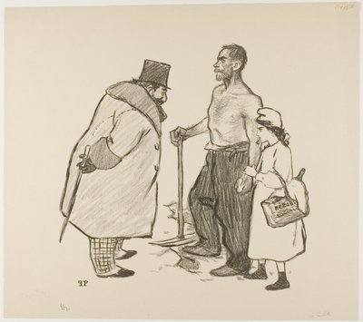 Nuorin tytär tekijältä Théophile Alexandre Pierre Steinlen