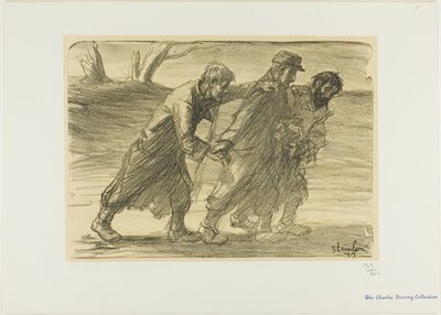 Kolme toveria tekijältä Théophile Alexandre Pierre Steinlen