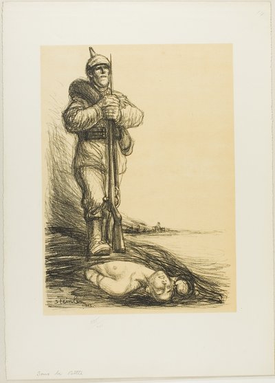 Saappaan alla tekijältä Théophile Alexandre Pierre Steinlen
