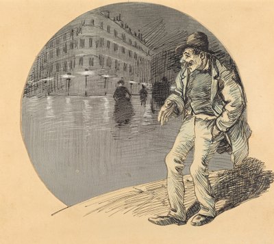 In Love Lovers, 1888. tekijältä Théophile Alexandre Steinlen