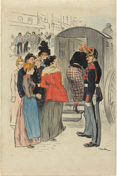 Roundup tekijältä Théophile Alexandre Steinlen