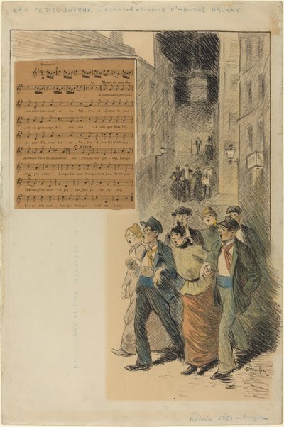 Iloiset pienet tekijältä Théophile Alexandre Steinlen