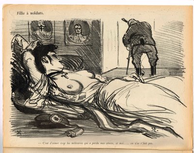Voilautanen, satiirinen väreissä tekijältä Théophile Alexandre Steinlen