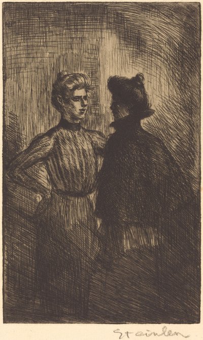 Kohtaaminen (Kotaaminen) tekijältä Théophile Alexandre Steinlen