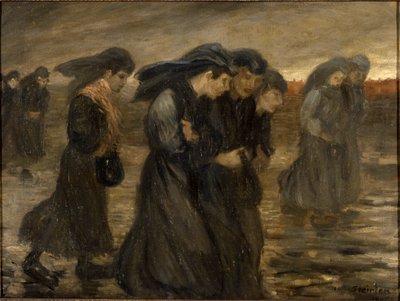 Työläisten paluu Työläisten paluu, 1903. tekijältä Théophile Alexandre Steinlen
