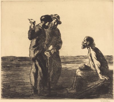 Kolme seuralaista tekijältä Théophile Alexandre Steinlen