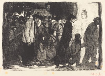Todellisille köyhille: pahat rikkaat tekijältä Théophile Alexandre Steinlen