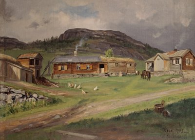 Resen maatila, Hemsedal tekijältä Thoralv Sundt Ohlsen