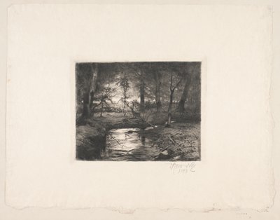Aa Borrevejlen metsässä tekijältä Thorvald Niss