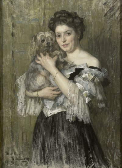 Mary Catherine Josephine Jordan (1866-1948). Esposa del pintor George Hendrik Breitnerfinnish tekijältä Thérèse Schwartze