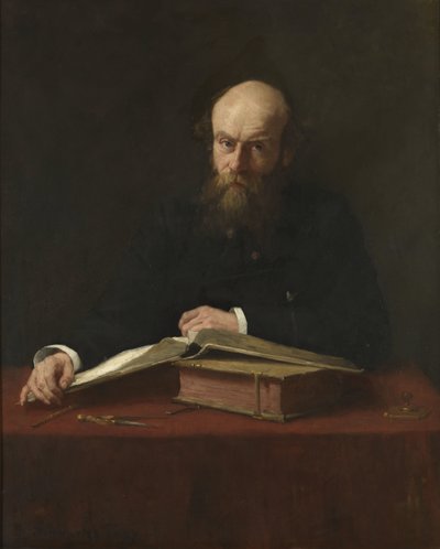 Muotokuva Dr. P.J.H. Cuypers (1827-1921) tekijältä Thérèse Schwartze
