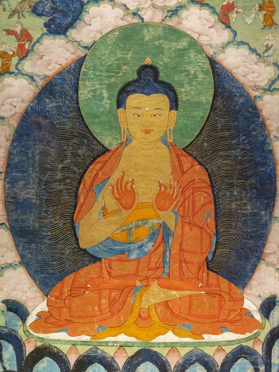 Buddha ja kolme Jarkata: Mahakapi, Ruru, Shabhmig tekijältä Tibetan School
