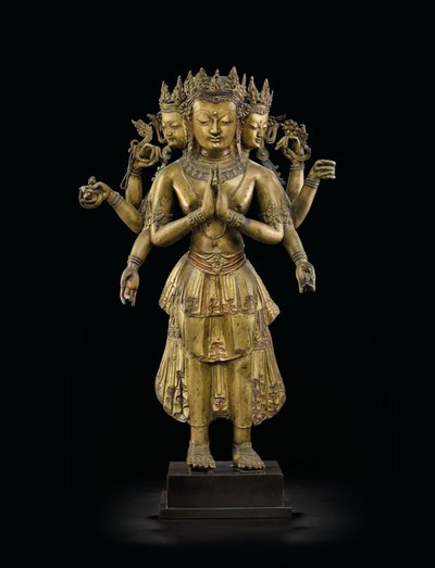 Ekadashalokeshvara-patsas tekijältä Tibetan School