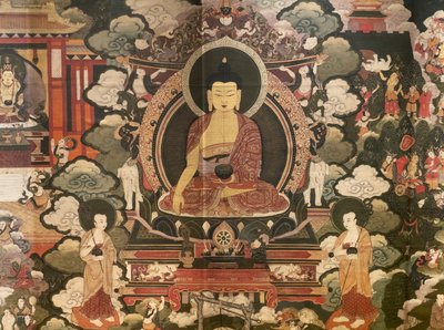 Kohtauksia Buddha Shakyamunin elämästä tekijältä Tibetan School