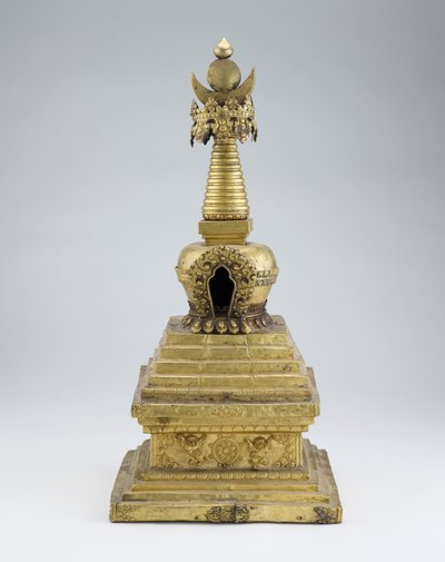 Stupa, 1600-luvun loppu - 1700-luvun alku tekijältä Tibetan School