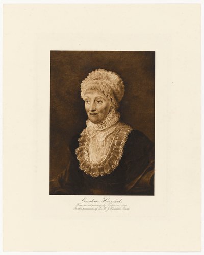 Caroline Herschel tekijältä Tielemann Tielemann