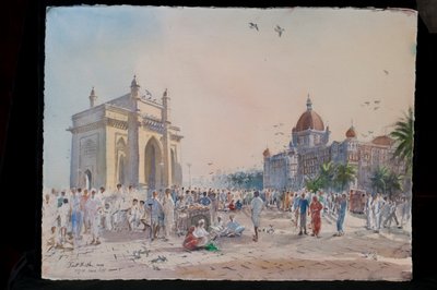Intian portti, Bombay, 2009 (wc paperille) tekijältä Tim Scott Bolton