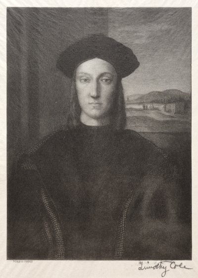 Vanhat italialaiset mestarit: Guidobaldo di Montefeltro, Urbinon herttua, 1888-1892. tekijältä Timothy Cole