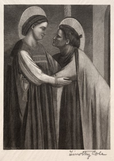 Vanhat italialaiset mestarit: Mary ja Elisabeth, 1886. tekijältä Timothy Cole