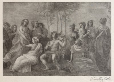 Vanhat italialaiset mestarit: Parnassus, 1888-1892. tekijältä Timothy Cole