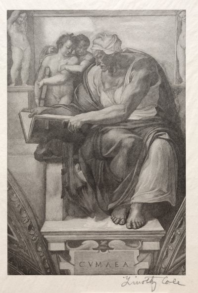 Vanhat italialaiset mestarit: Kumien Sibyl, 1888-1892. tekijältä Timothy Cole