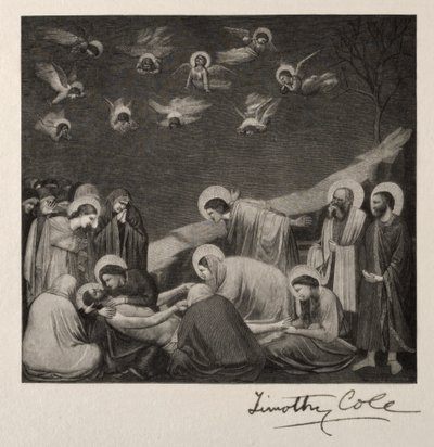 Hautaus, 1887. tekijältä Timothy Cole