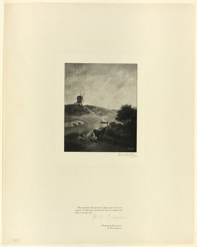 Tuulimylly, Old English Mastersilta tekijältä Timothy Cole