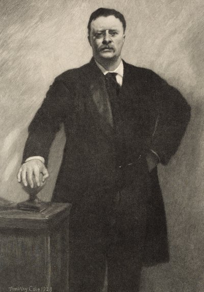 Theodore Roosevelt, 1928 tekijältä Timothy Cole
