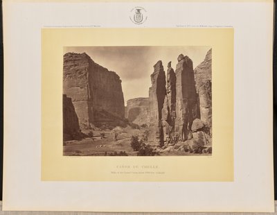 Cañon de Chelle. Grand Canyonin seinämät ovat noin 1200 jalkaa korkeat tekijältä Timothy H. O