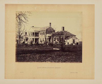 Lacey House, Falmouth, Virginia tekijältä Timothy H. OSullivan