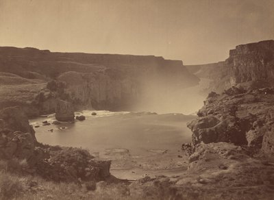 Shoshone Falls, Snake River, Idaho,1874 (kuva) tekijältä Timothy O