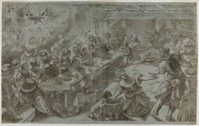Viimeinen ehtoollinen tekijältä Tintoretto