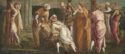 Pyhä Helena testaa todellista ristiä tekijältä Tintoretto