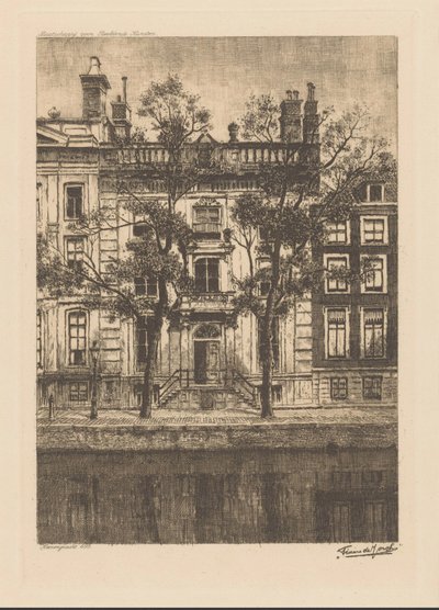 Society for Visual Arts, Heerengracht 495 (alkuperäinen nimi esineessä) tekijältä Tinus de Jongh