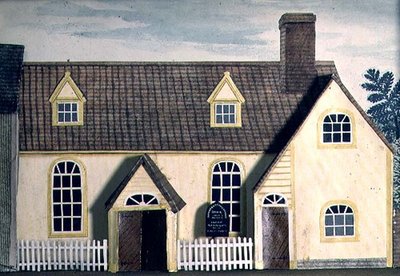 Malli kappelista, Halstead Congregate Church, Essex tekijältä Tirzah Ravilious
