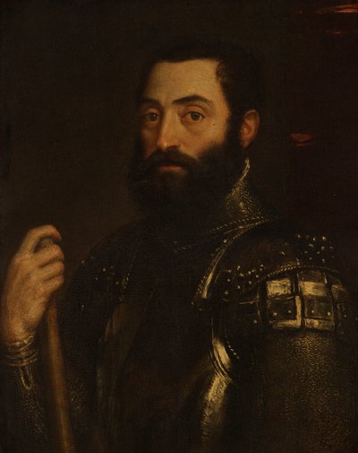 Urbinon herttuan Guidobaldo II della Roveren muotokuva tekijältä Titian (Tiziano Vecellio)