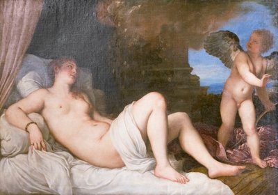 Danae tekijältä Titian (c.1488 1576)