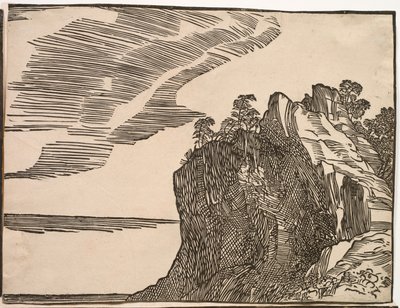 Faraon armeijan upotus Punaisellemerelle tekijältä Titian (c.1488-1576)