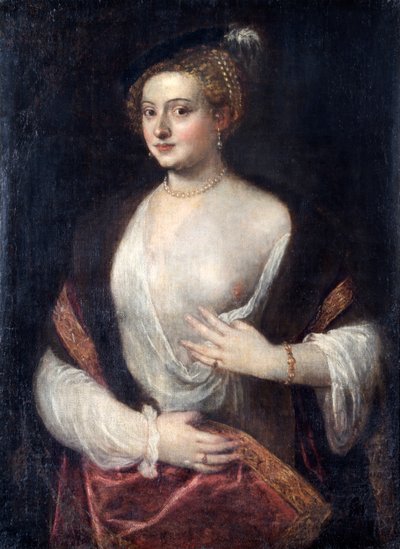 Tuntematon nainen, nimeltään "Titian