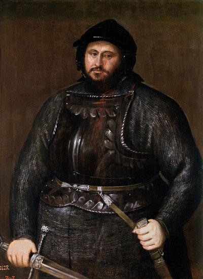 Johannes Frederick I (1503-1554), Tizianin Saksin vaaliruhtinas (1488-1576) tekijältä Tiziano Vecelli
