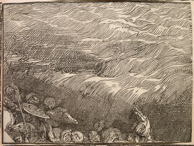 Faraon armeijan upotus Punaisellemerelle tekijältä Titian