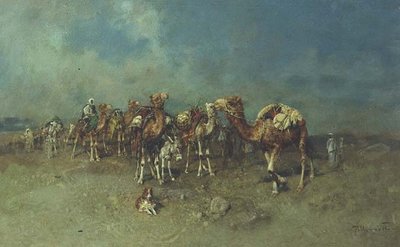 Arabilainen karavaani tekijältä Tito Pelliciotti