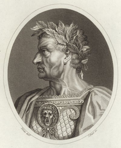 Galba Caesar, Rooman keisari tekijältä Tiziano Vecelli