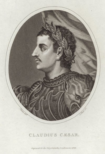 Claudius Caesarin muotokuva tekijältä Tiziano Vecelli