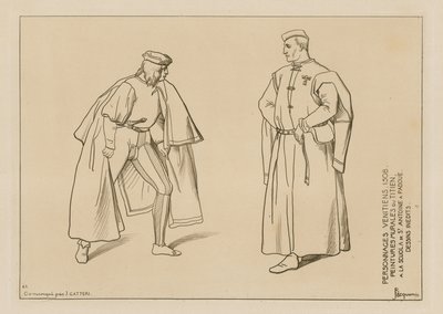 Venetsialaiset hahmot, 1508 tekijältä Tiziano Vecelli