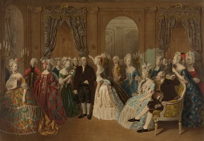 Franklin Ranskan hovissa - 1778. tekijältä Todros Geller