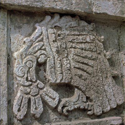 Kotkan kohokuvio, Quetzalcoatlin temppeli tekijältä Toltec Toltec