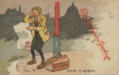 Yksin Lontoossa tekijältä Tom Browne