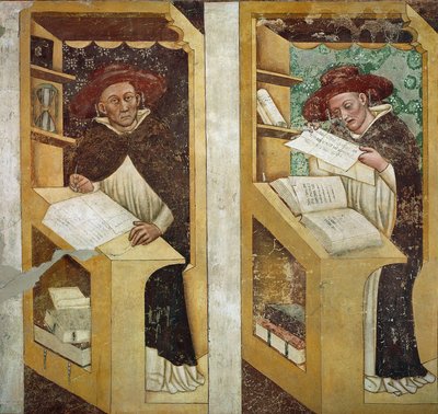 Neljäkymmentä maineikasta Dominikaanisen ritarikunnan jäsentä tekijältä Tomaso da (late 15th century) Modena